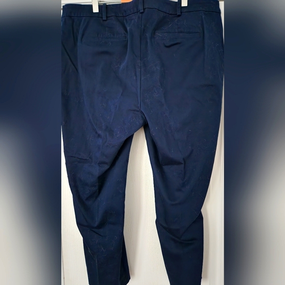Lauren Ralph Lauren navy slim ankle pants - Picture 3 of 3